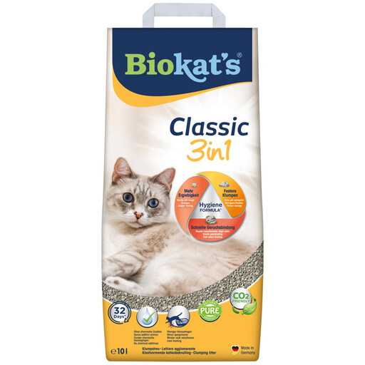 BIOKAT'S CLASSIC 10LTR Kattenbakvulling