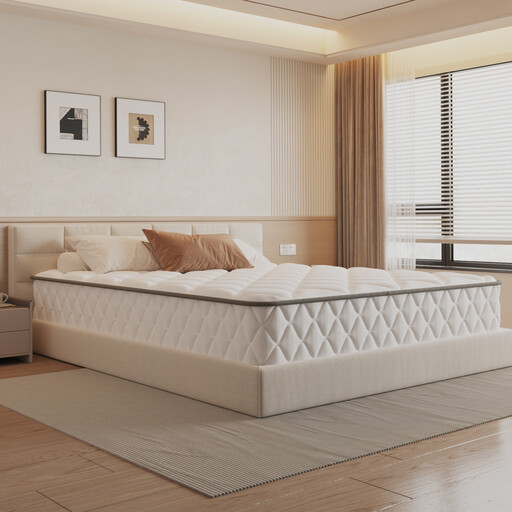 GTIMEX Matelas à ressorts ensachés 140 x 200 cm