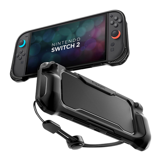 Spigen Rugged Armor Case for Nintendo Switch 2 - Matte Black