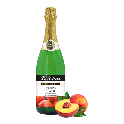 De Vina Sparkling Peach 750ml bottle