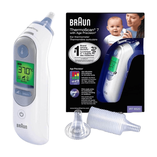 BRAUN ThermoScan 7 IRT6520WE Ear Thermometer