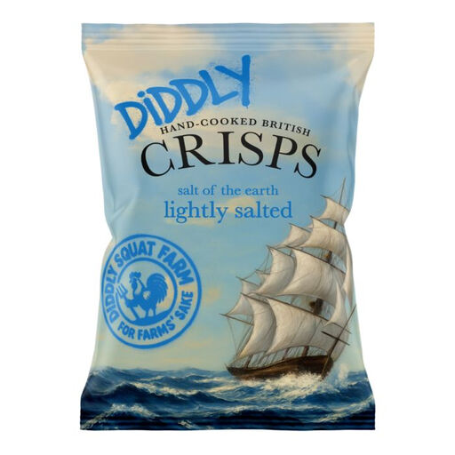 Diddly Squat Farm Ready Salted Crisps 150g bag