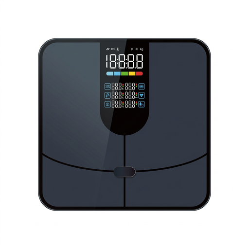 Smart Body Fat Scale met LED Kleurendisplay