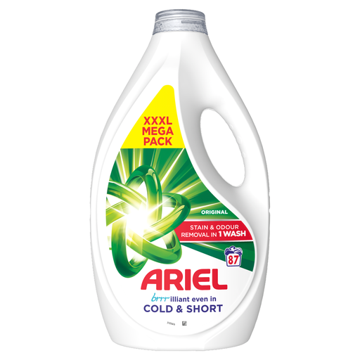 Ariel Liquid Detergent, Original, 87 Washes