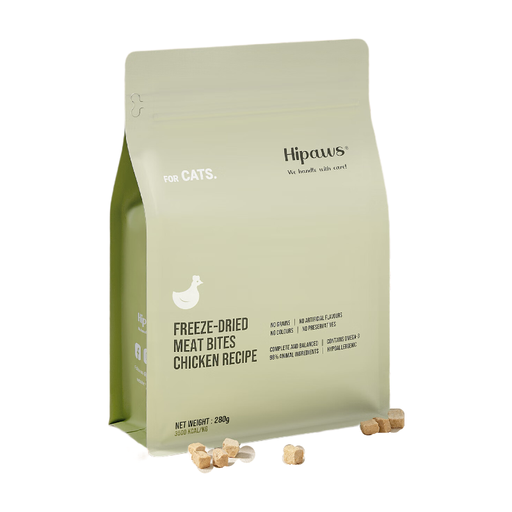 Hipaws All Life Stages Complete Freeze-dried Cat Food Chicken Recipe