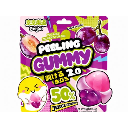 ENNJOI PEELING GUMMY 2.0 GRAPE FLAVOR