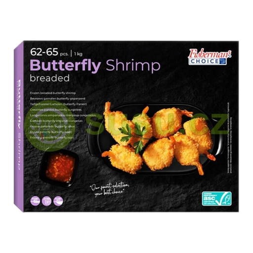 Fisherman's Choice Butterfly Shrimps 1kg