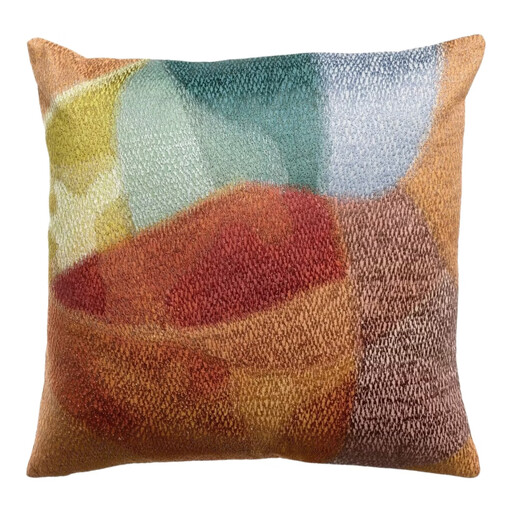 Housse de coussin brodée NEVIO par Vivaraise