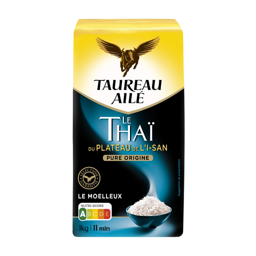 Taureau Ailé fragrant Thai rice, 1 kg pack
