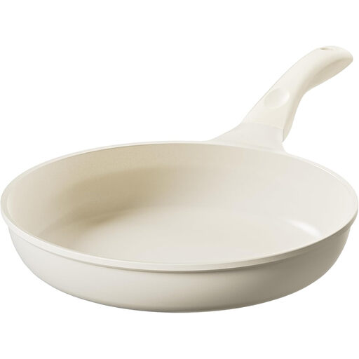 redchef Starlight Series 28cm Ceramic Frying Pan, White Exterior & Interior