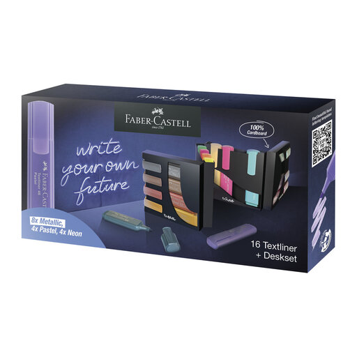Faber-Castell Highlighter TL 46, Set of 16