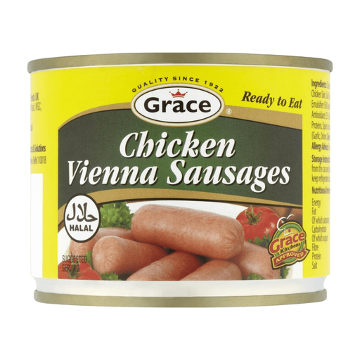 Grace Halal Chicken Viennas 200g