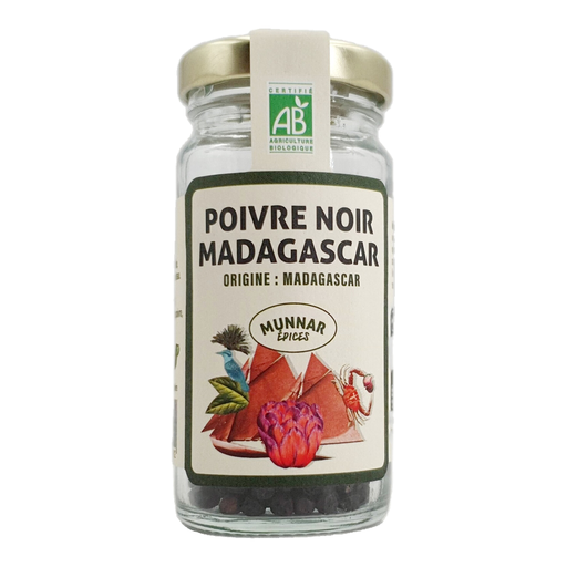 Poivre Noir de Madagascar Bio MUNNAR