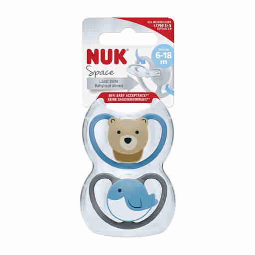 NUK Space Silikon Beruhigungssauger