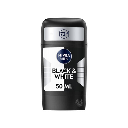 Nivea Men Underarm Deodorant Stick Black & White Original Protection 72h 50 ml