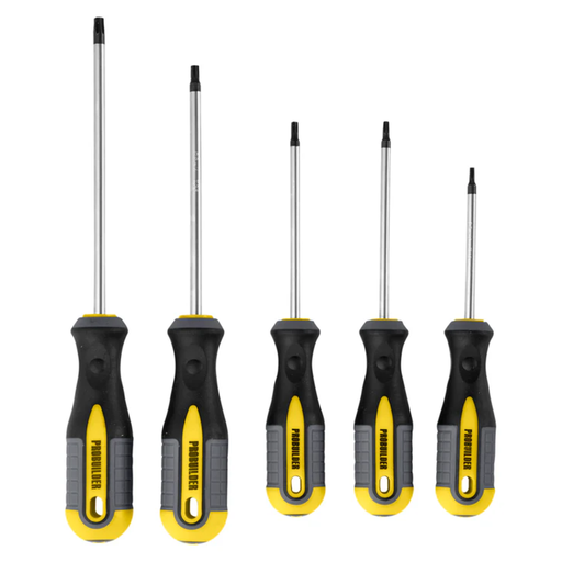 PROBUILDER SCREWDRIVER SET TORX 5PCS
