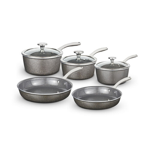 Tower Cerastone Pro 5 Piece Cookware Set in Graphite