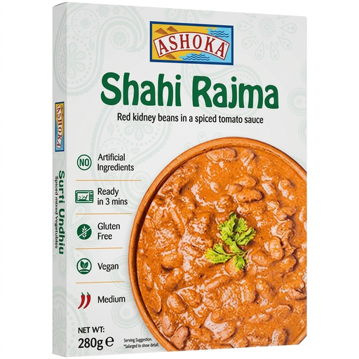 Plat préparé indien Shahi Rajma de la marque Ashoka