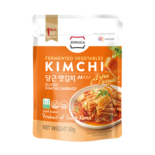 Jongga Fermented Carrot Kimchi Ambient 80g