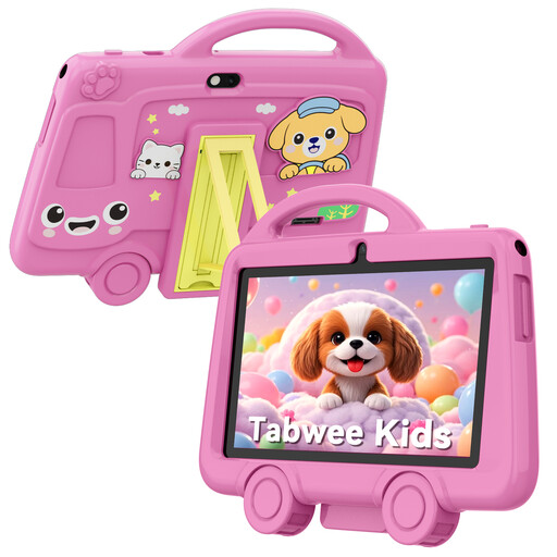 TABWEE K8 7-inch kids’ tablet with protective case