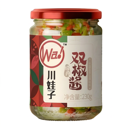 Chuan Wa Zi Double Chili Sauce 230g
