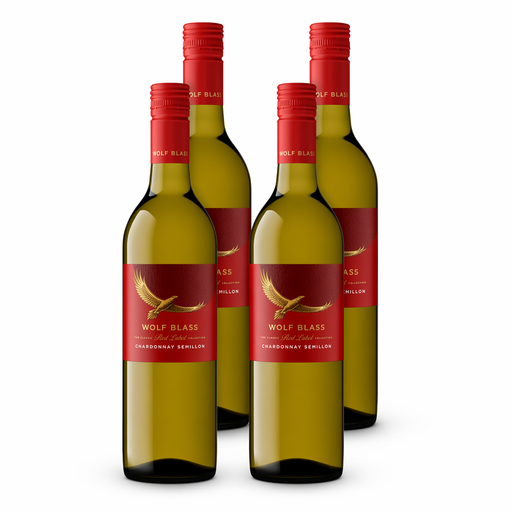 Case deal - Wolf Blass Red Label Chardonnay Semillon 75cl
