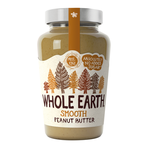 Whole Earth Smooth Peanut Butter 454g