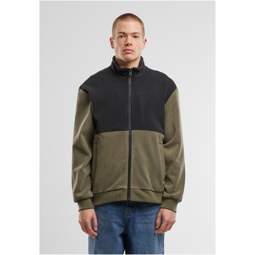 Urban Classics Colour Block Polar Fleece Jacket