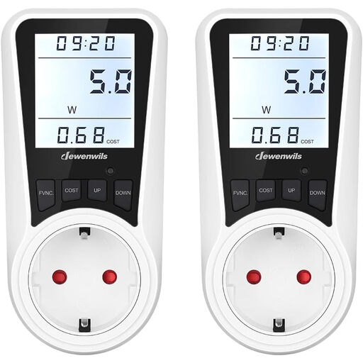 Dewenwils 2 Pack Power Consumption Monitor