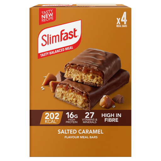 Slimfast Meal Support Bars Salted Caramel Flavour