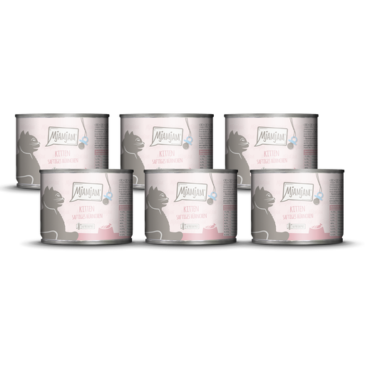 MjAMjAM Kitten Juicy Chicken with Salmon Oil 6 x 200g
