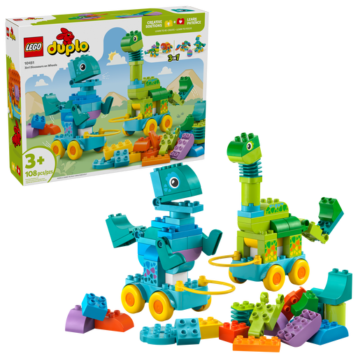 LEGO DUPLO 10451 3in1 Dinosaurs on Wheels