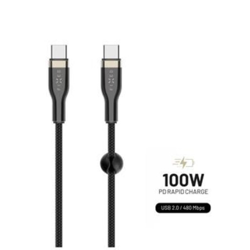 FIXED 100W Braided USB-C to USB-C Cable