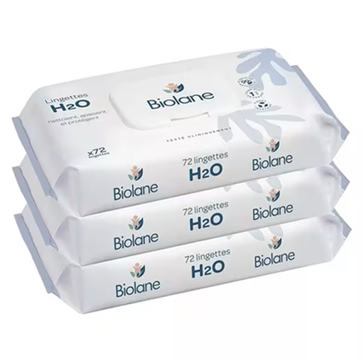 BIOLANE Baby Wipes with Water 216 Wipes