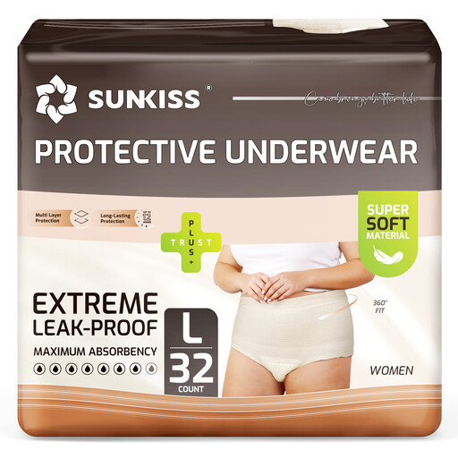 SUNKISS Women Incontinence Underwear, Daytime