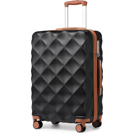 British Traveller Medium Hard-Shell Suitcase 64 cm