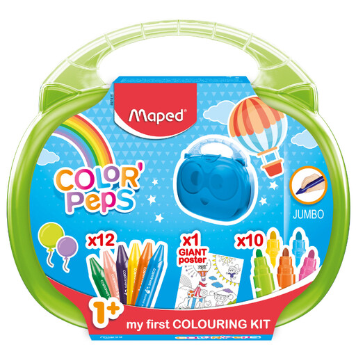 Maped Color'Peps Mallette de Coloriage Jumbo