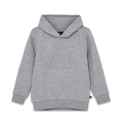 LEGO kidswear HOODED SWEATSHIRT Grey Melange 104