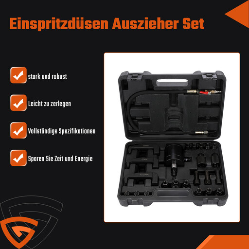 Pneumatic Diesel Injector Puller Tool Kit
