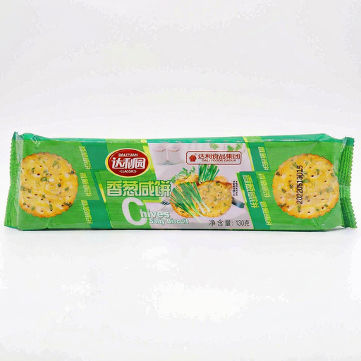 Daliyuan Savory Scallion Crackers 130g