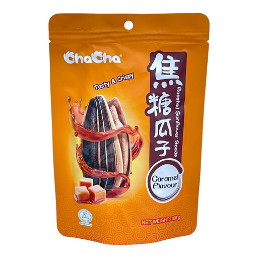 ChaCha Caramel-Flavoured Sunflower Seeds 108g