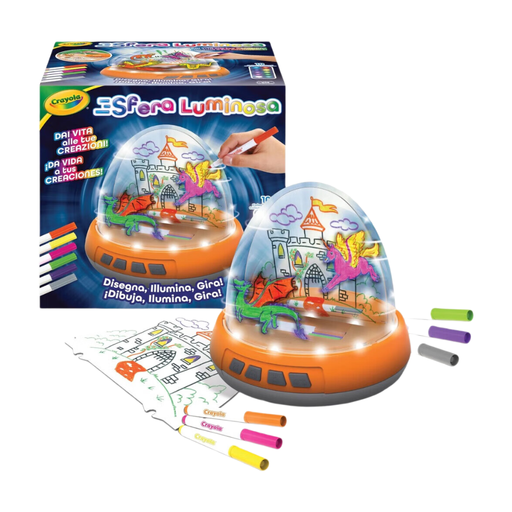 Crayola sphère de dessin lumineuse 3D motorisée