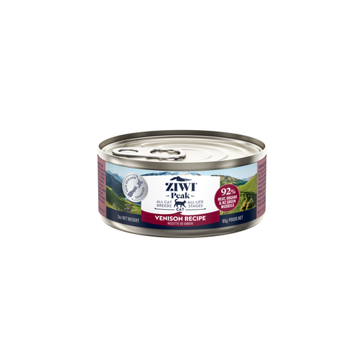 ZIWI Peak Canned Cat Food Venison 85g