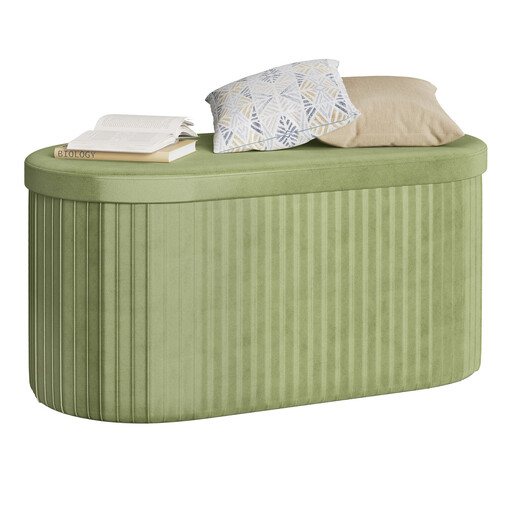 WOLTU Storage Bench in Green