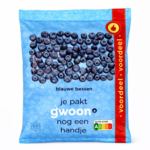 G'woon Blauwe Bessen - 750 g