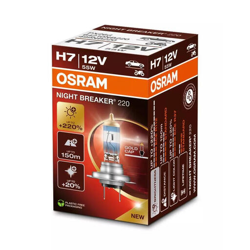 OSRAM NIGHT BREAKER 220 H7