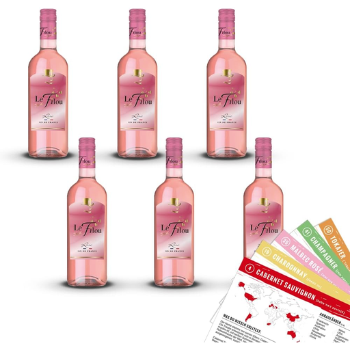 Le Sweet Filou Rosé Wine in a case of 6