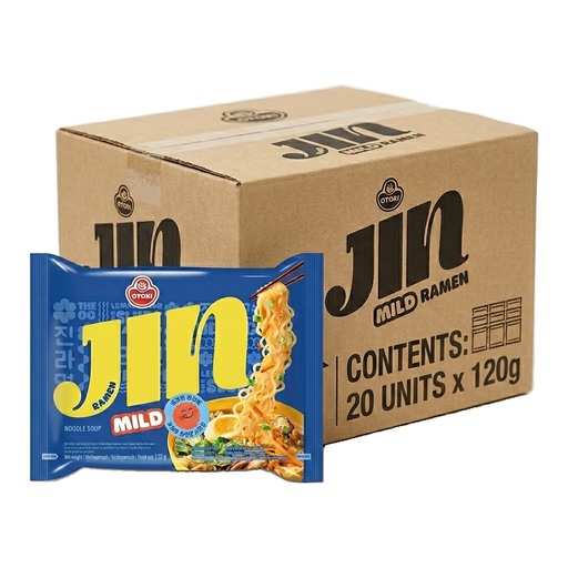 Ottogi Instant Noodle Jin Ramyun mild 20 x 120g