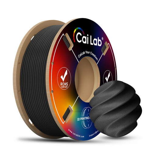 CaiLab PETG Carbon Fiber Filament - Black
