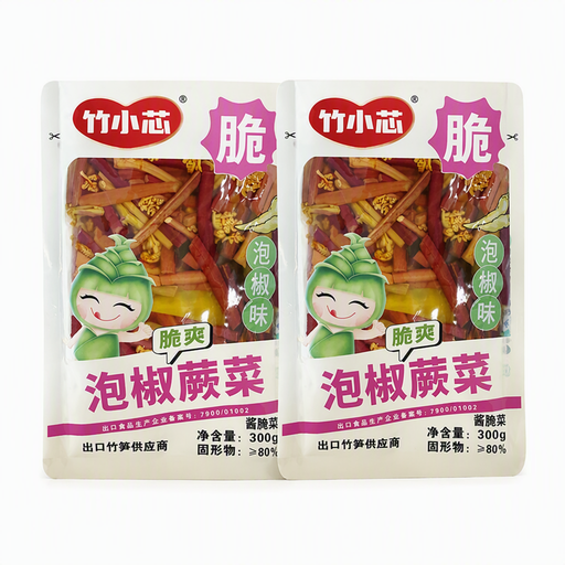 Zhuxin Fern Fiddleheads with Pickled Peppers 300g x2